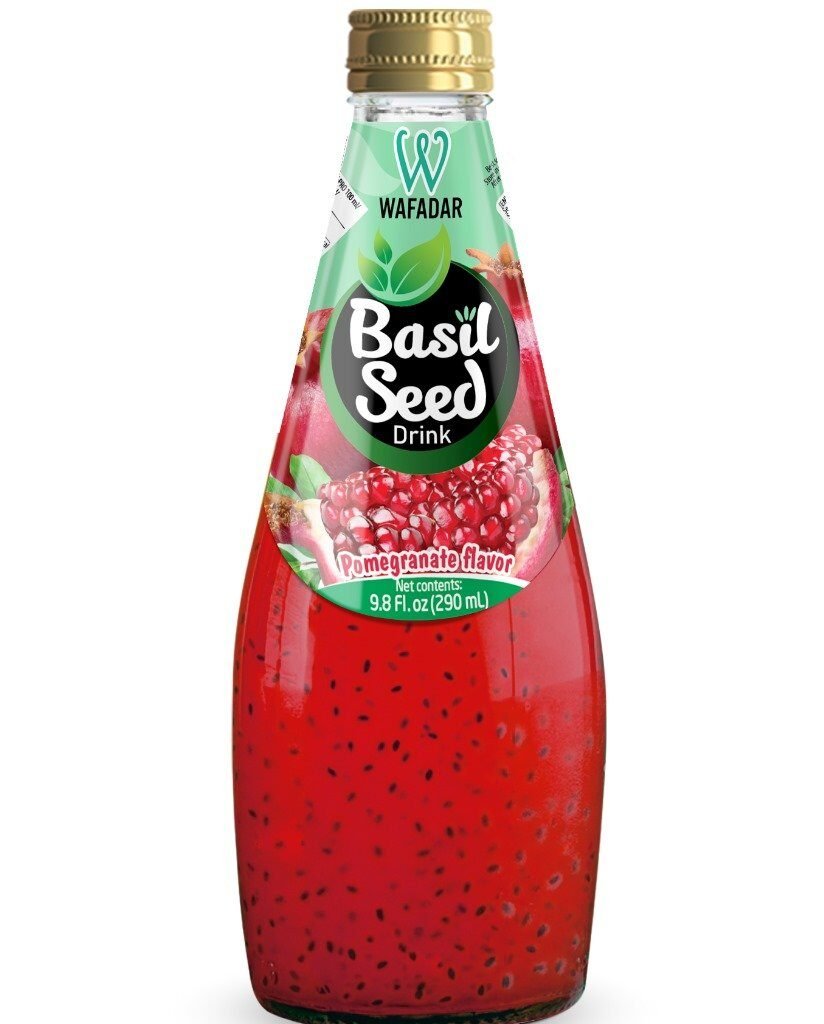 Basil seed pomegranate