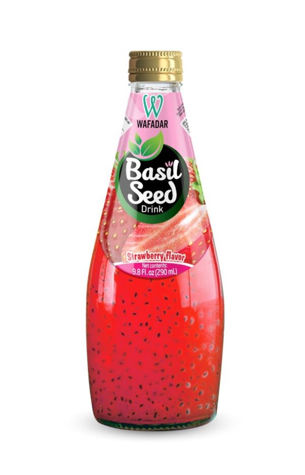 Basil seed straberry