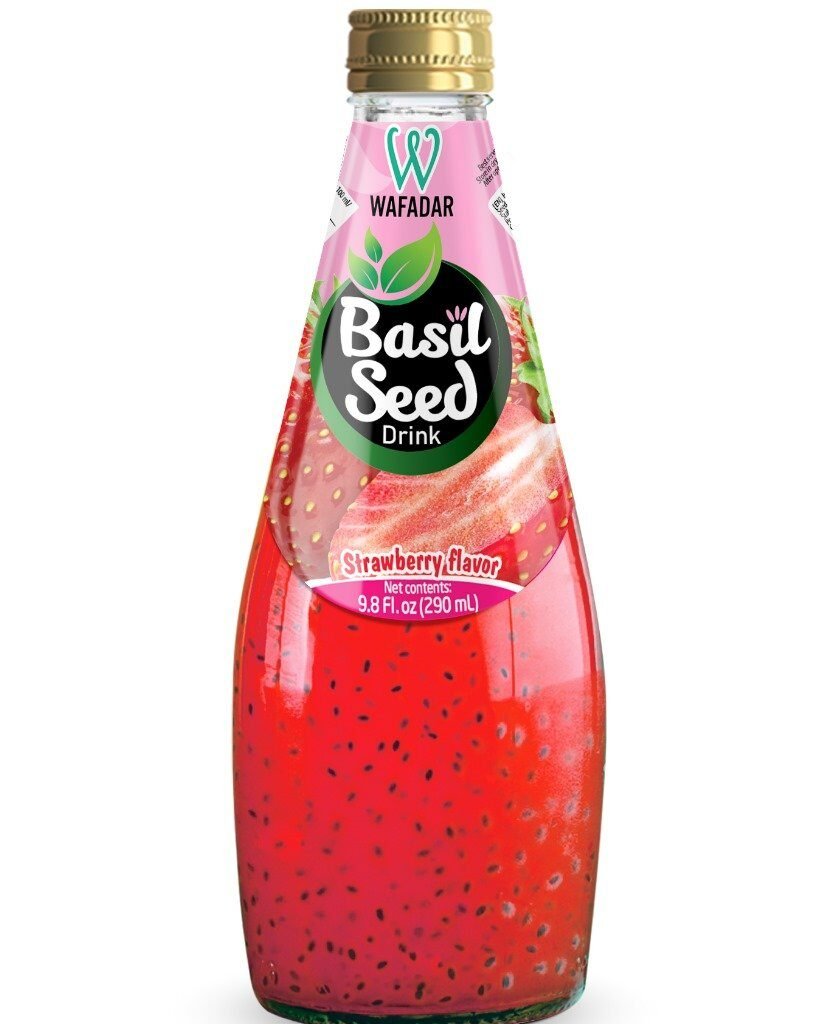 Basil seed straberry