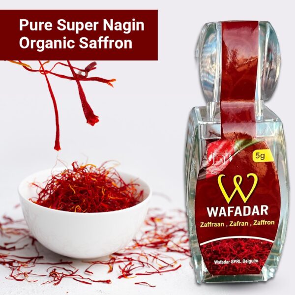 Pure Organic Saffron all Red Certified Saffron Thread Natural Strong Aroma, Smell, Color